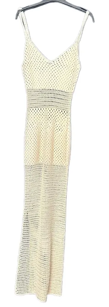 Robe longue en crochet - ME